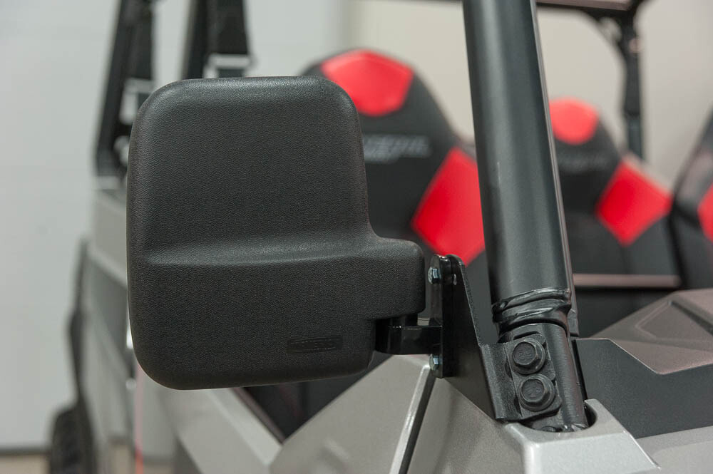 Side View Mirror Set, HD/Lrg Size for Polaris General 1000 2016+ models (ONLY)