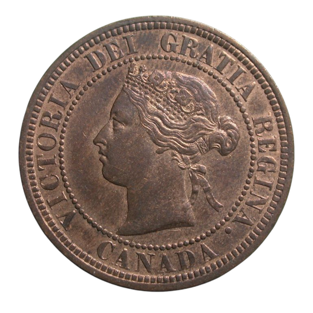 Canada 1876- H  Large Cent