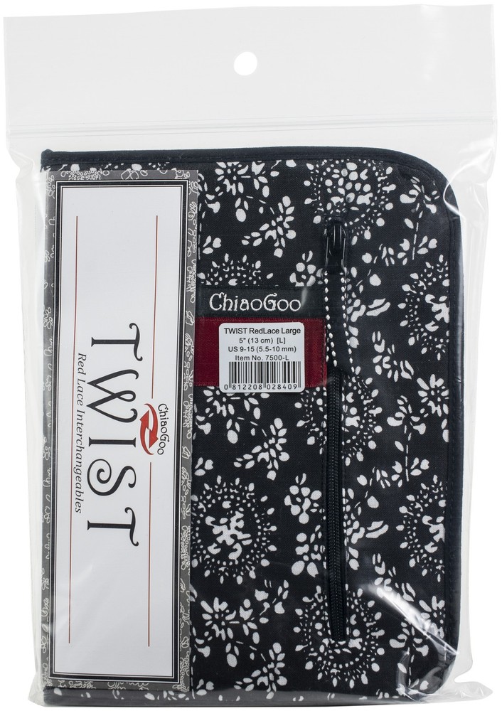 ChiaoGoo TWIST Red Lace Interchangeable 5" Tip Set-Large