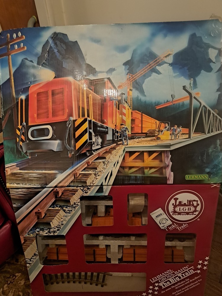 Lehmann Gross Bahn LGB 21990 The Big Train Construction Work Set Missing Workers