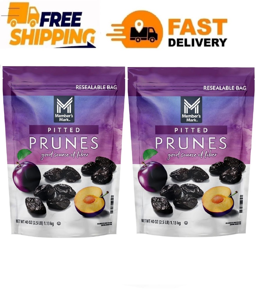 Member's Mark Dried Pitted Prunes, 40 oz.