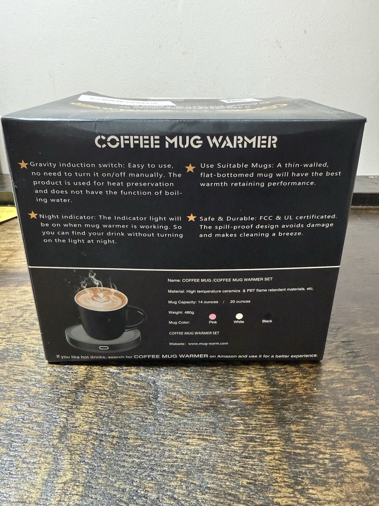 Electric Coffee Tea Milk Mug And Warmer