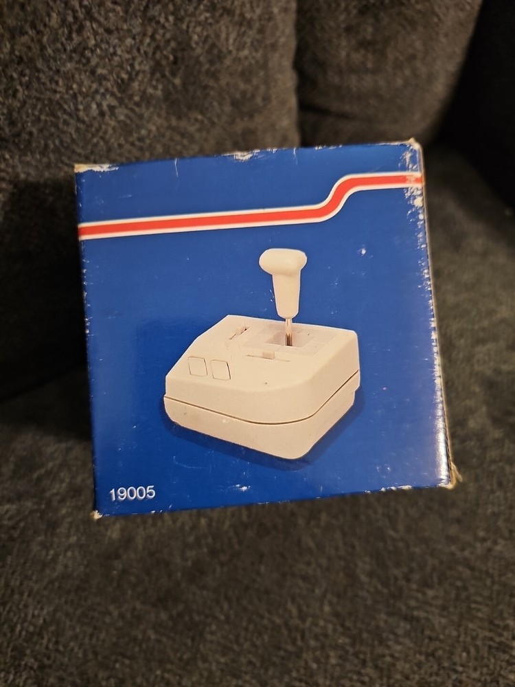 Vintage PC Accessories Wired Joystick Gaming Controller 2 Button Model 19005 HTF