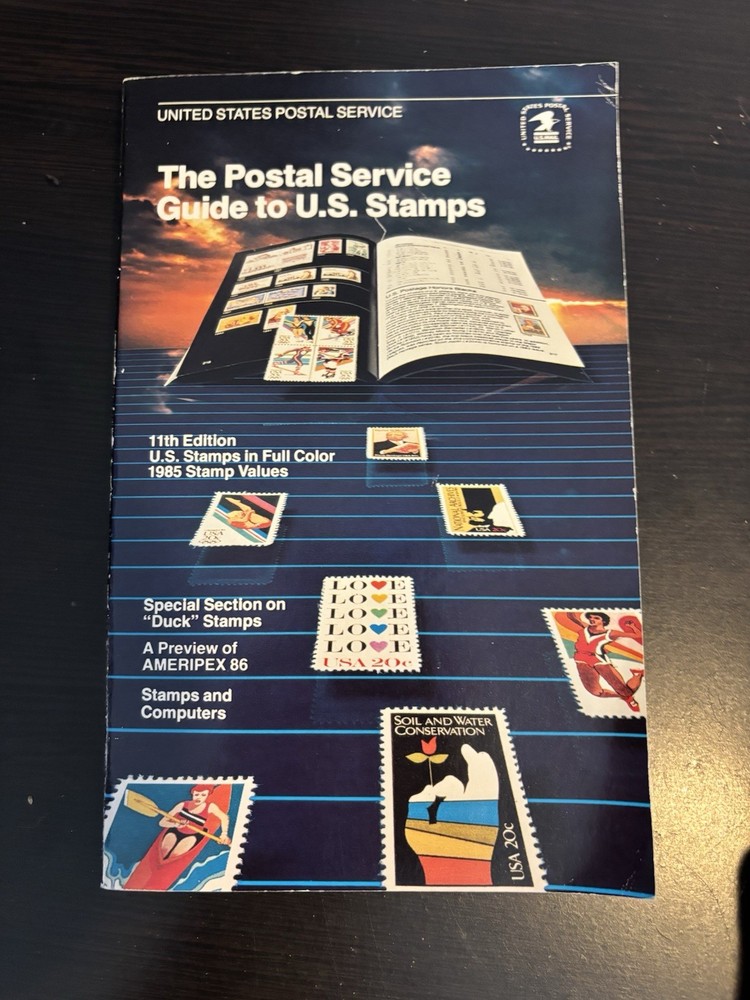 The Postal Service Guide to U. S. Stamps. 1985.  11th Edition. paperback