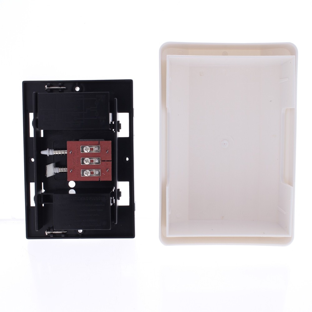 Teiber White 2-Light Push Button Door Chime C105L-W