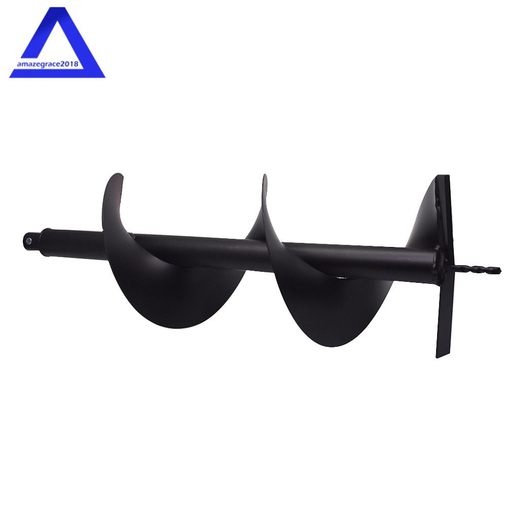 10-Inch Earth Auger Drill Bit for Gas Powered Post Hole Digger