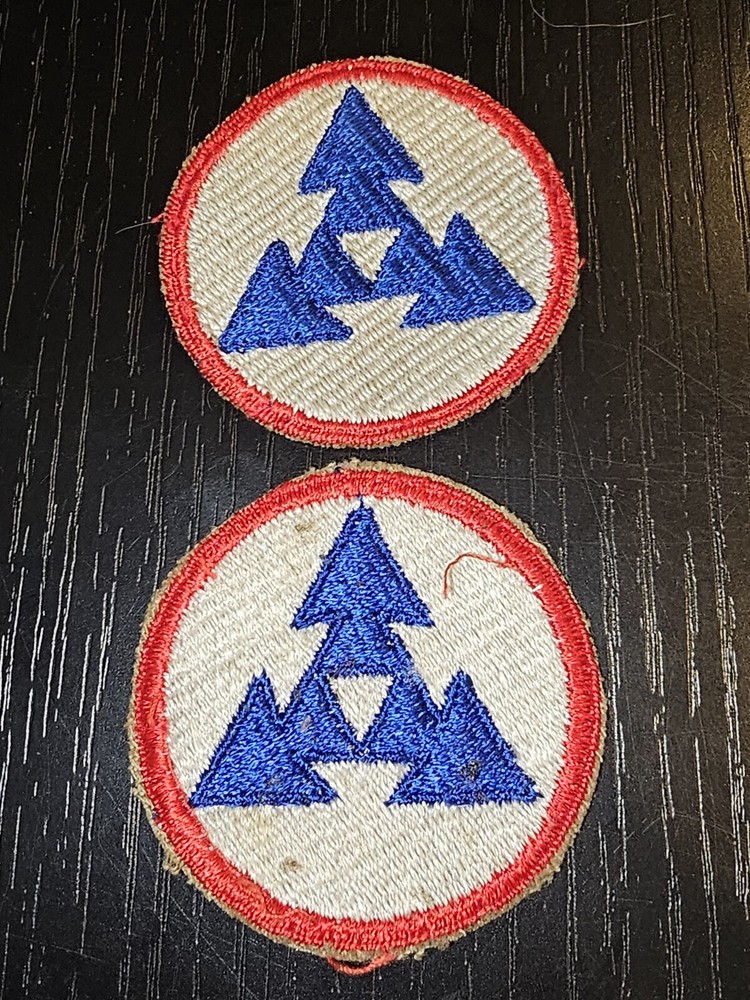 WWII US Army 3rd Log Logistics Command Cut Edge Patch x1 L@@K!!!