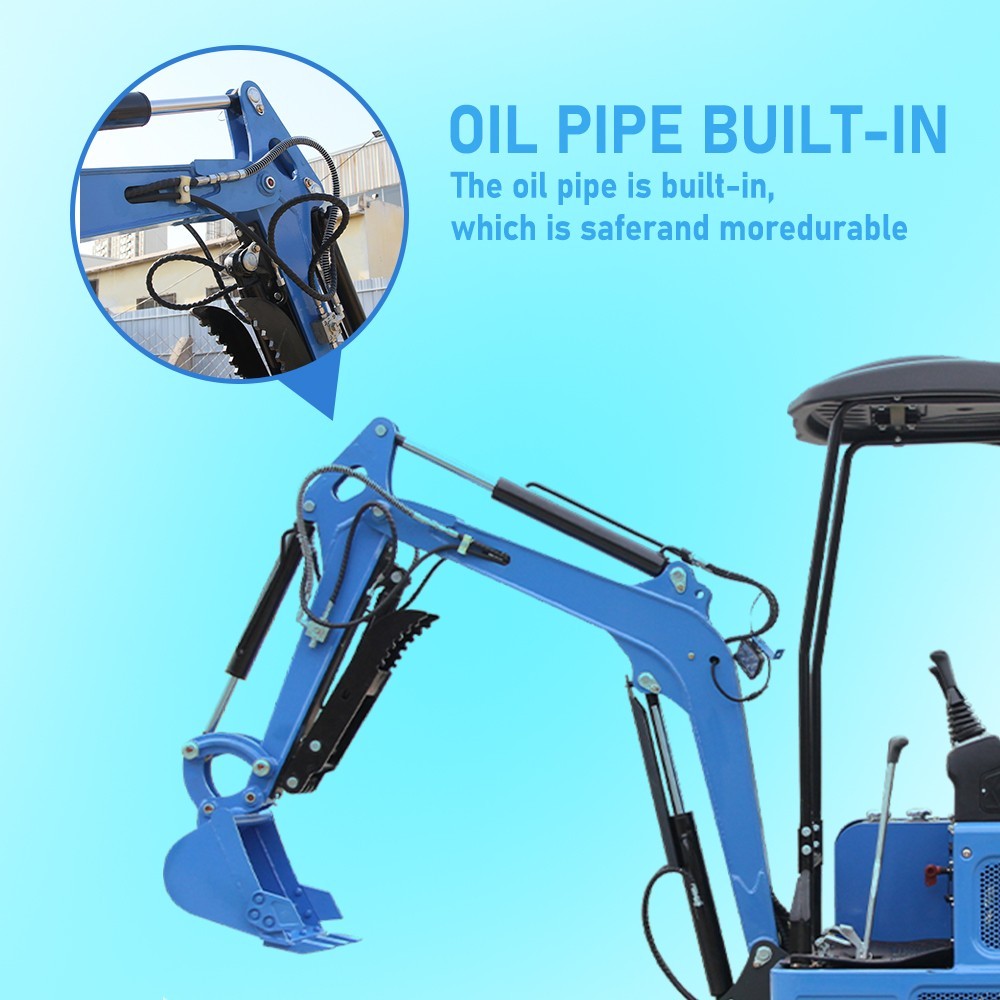 1.8 Ton Mini Excavator Hydraulic Diggers with KUBOTA Diesel Engine EPA PICK UP