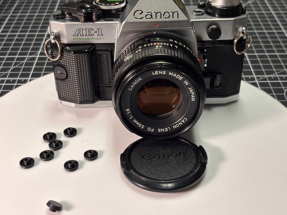 CANON FLASH PC Sync CAP COVER for Canon AE-1 A-1 AE-1 PROGRAM Camera [NEW]