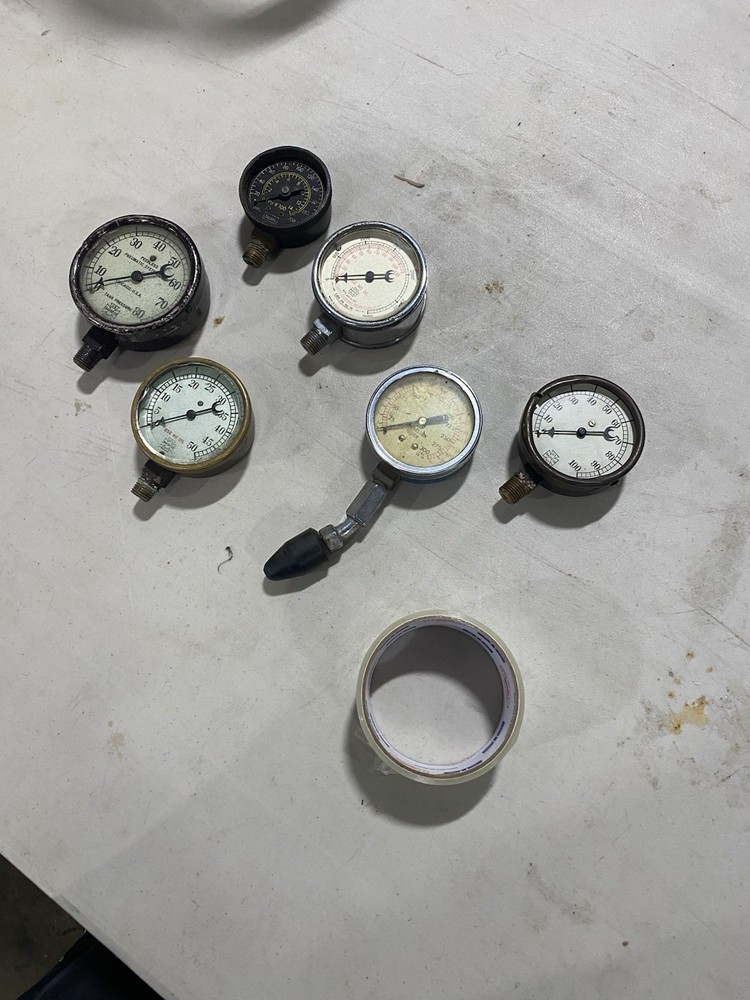 Vintage Pressure Gauges