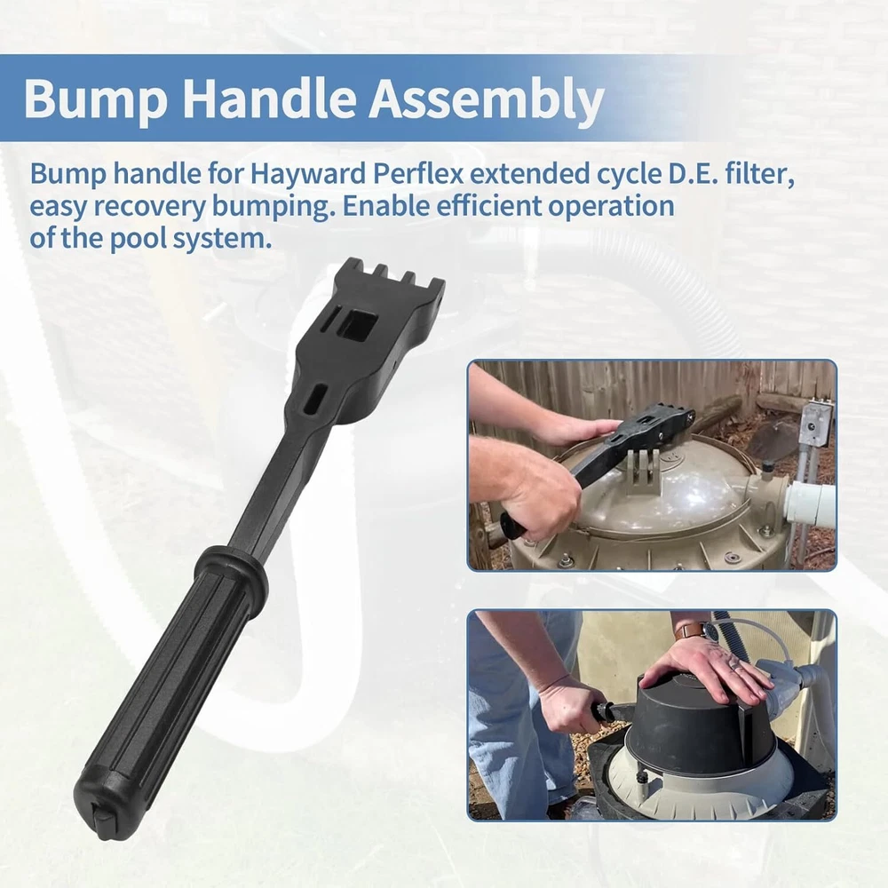 for Hayward Perflex Filter ECX1040 EC40AC EC75 Pool Filter Bump Handle Assembly