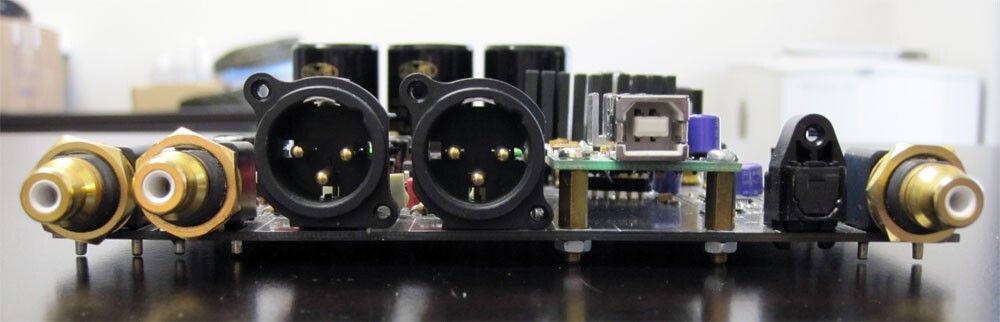 Breeze Audio Digital Audio Compress DAC ES9028PRO Decoder Board USB and display