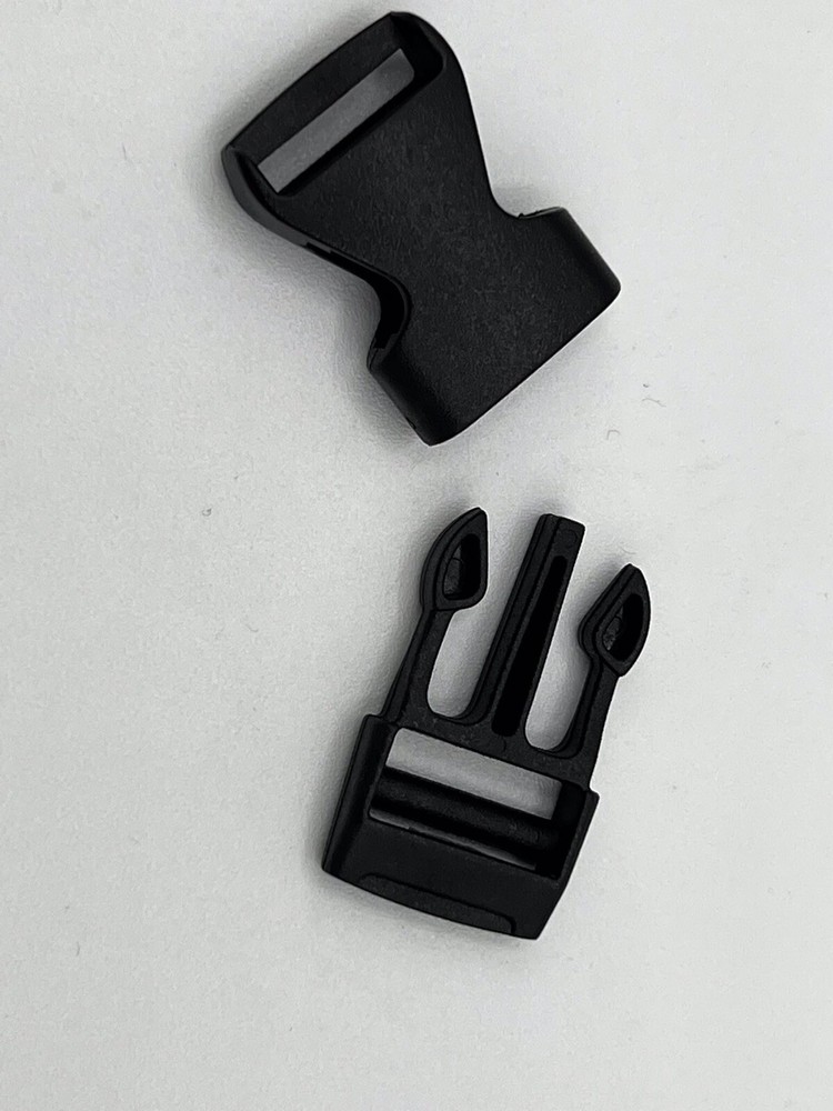 Plastic Side Release Buckles X 10pc for Webbing Bracelets Straps Etc