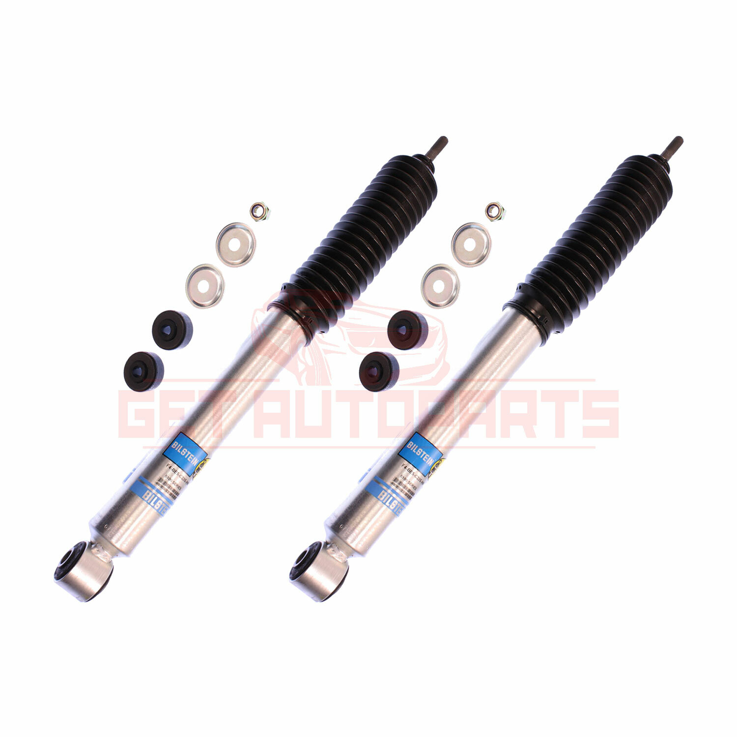 Kit 2 Bilstein B8 5100 Front 0-2" lift shocks for FORD F-250 / F-350 4WD 05-`16