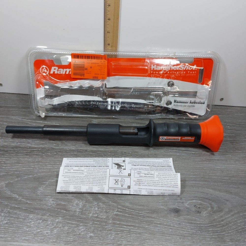 Ramset 22 Cal. HammerShot Powder Actuated Tool Open Box