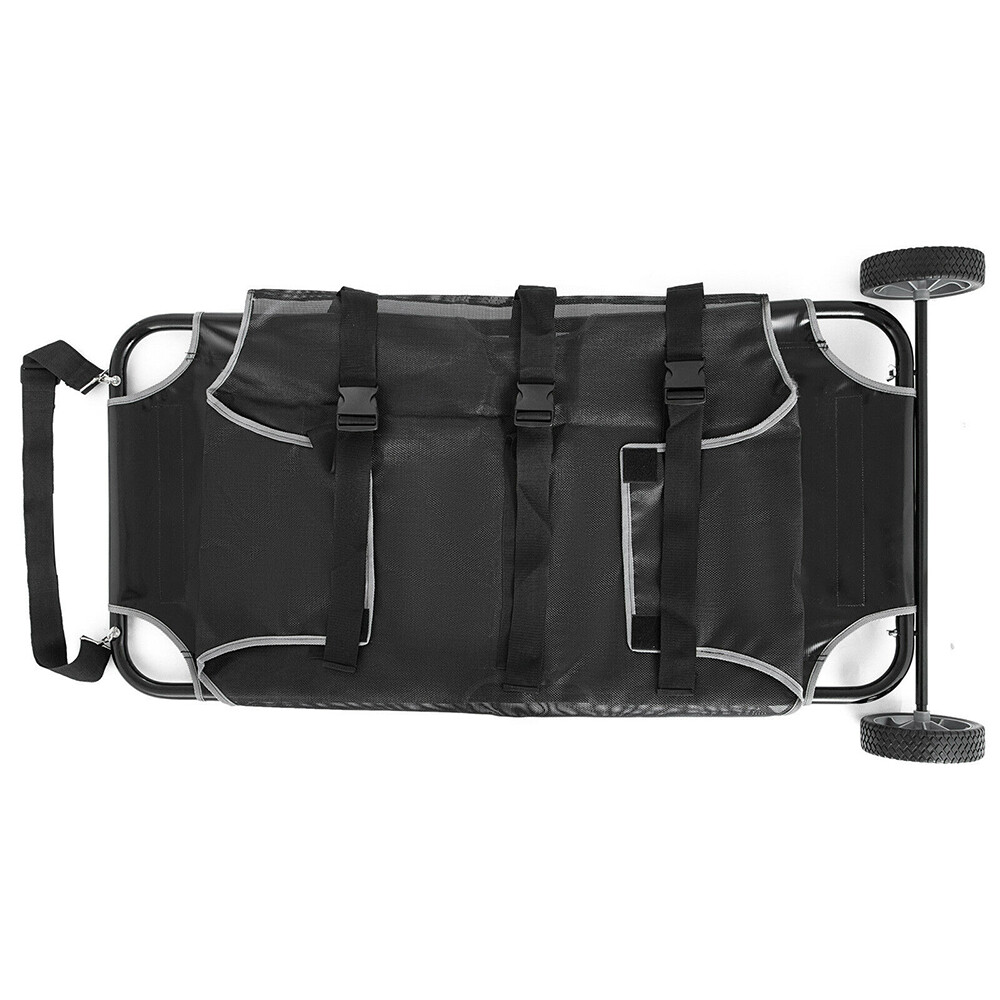 50"*26" Animal Stretcher with 2 Wheels Pet Dog Veterinary Expandable 250lbs Max