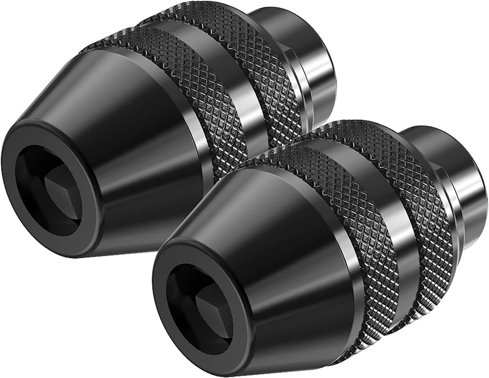 2-Pack Keyless Chuck for Dremel: Quick Change Rotary Tool Adapter Kit
