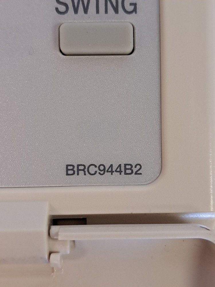 Daikin BRC944B2 wired remote controller kit USED