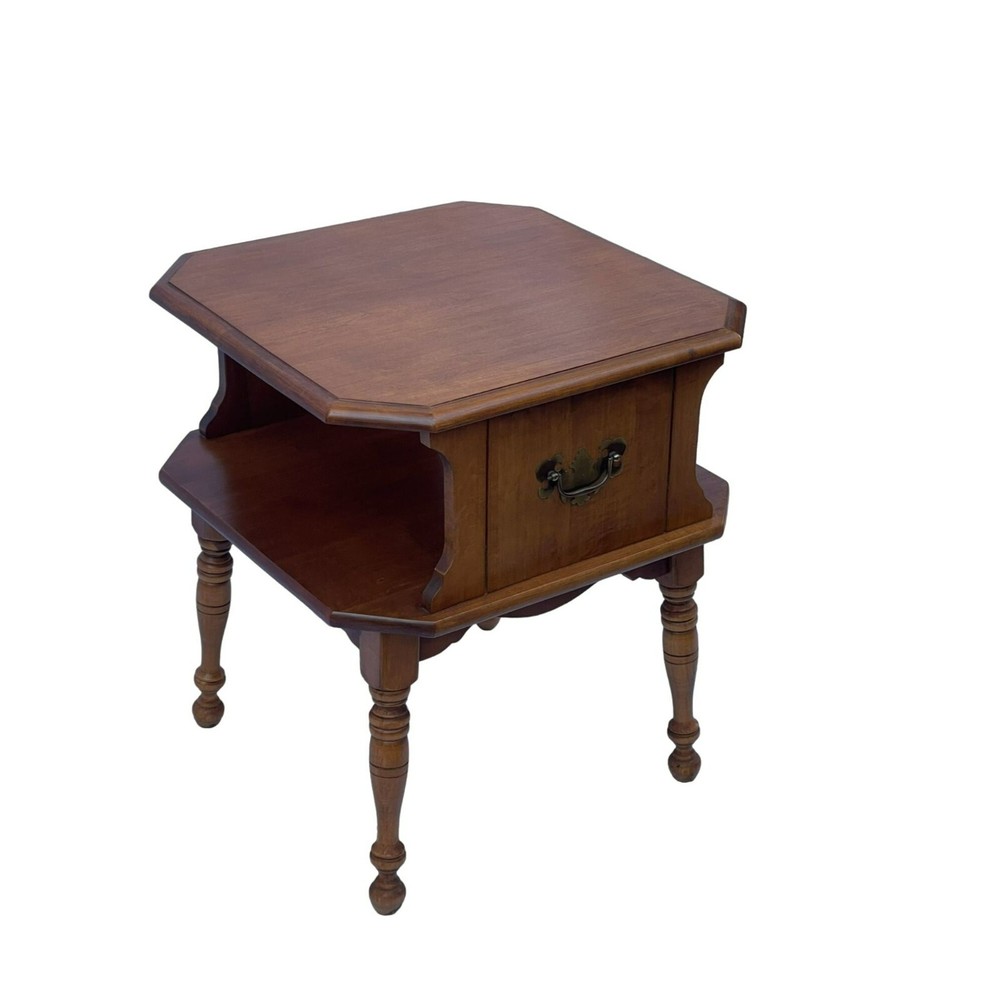 Heywood Wakefield Side Table Mid Century Side Table