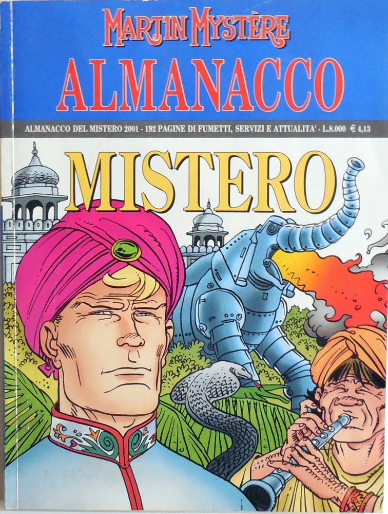 MARTIN MYSTERY 2001 BONELLI ALMANAC