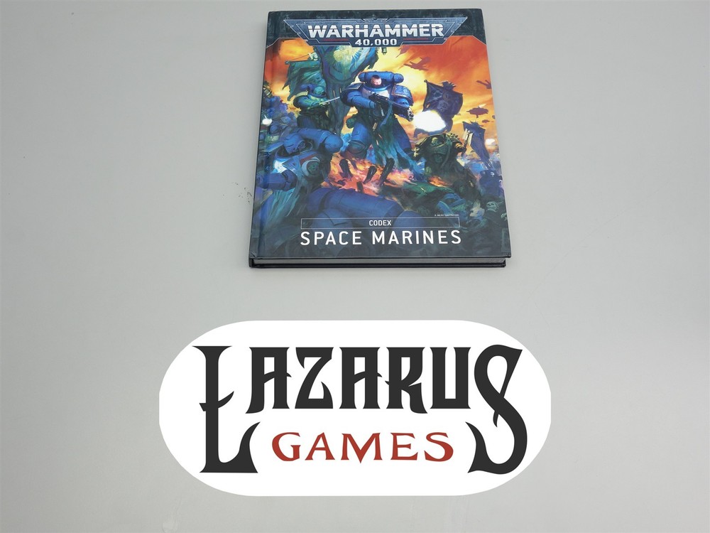 Warhammer 40k Codex Army Book - Space Marines (oop 9th Edition Hardback )