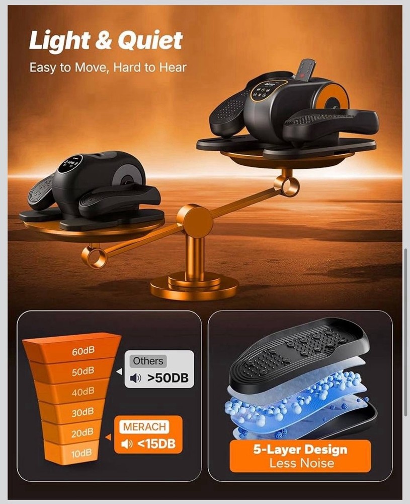 Under Desk Elliptical Machine