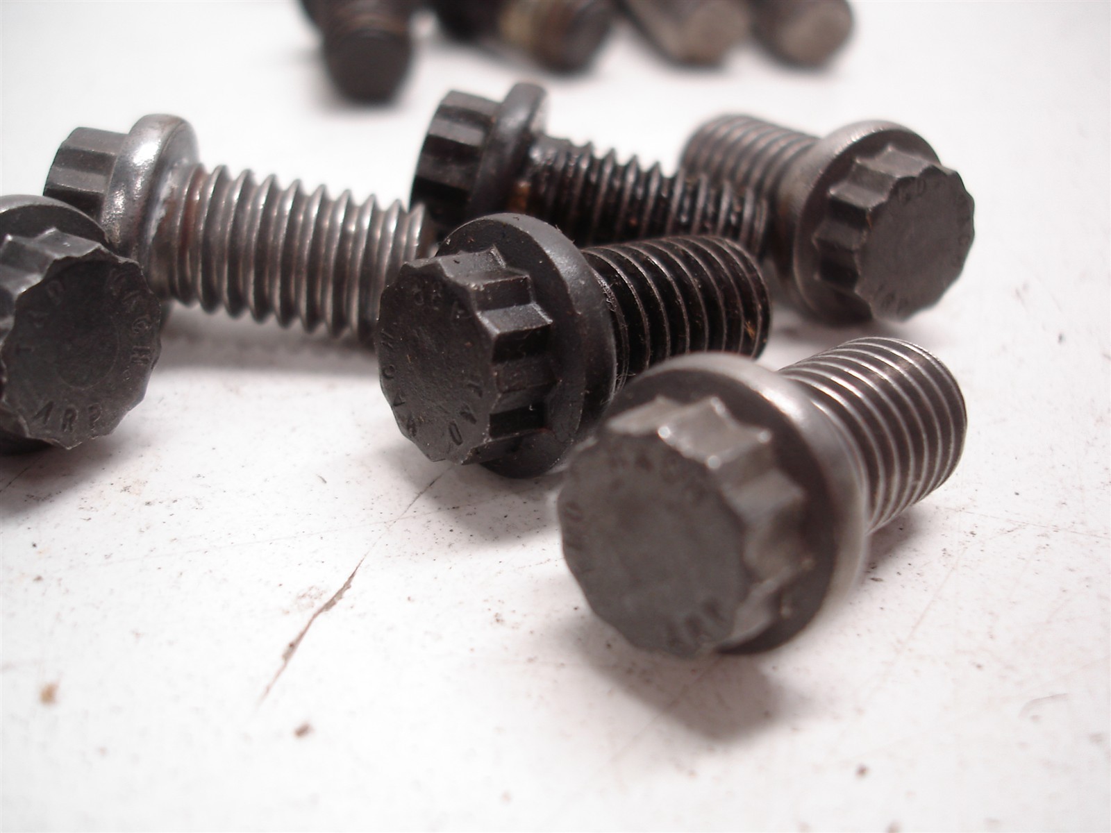 20 NASCAR T&D / JESEL ARP 12pt ROCKER ARM STAND TO HEAD HOLD DOWN BOLTS 7/16"