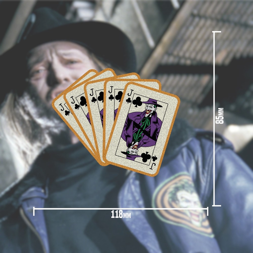 Batman 1989 Joker Goon Replica Patch Set