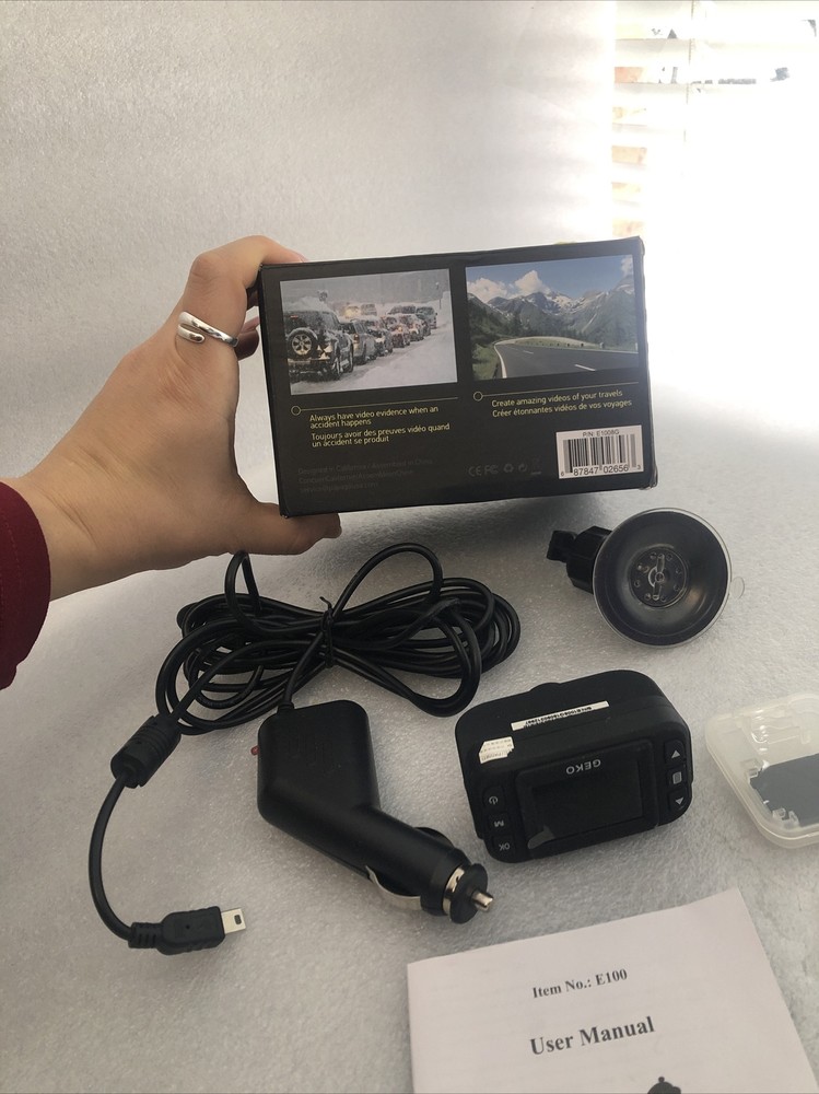 MINT GEKO E100 Dash Cam - Black