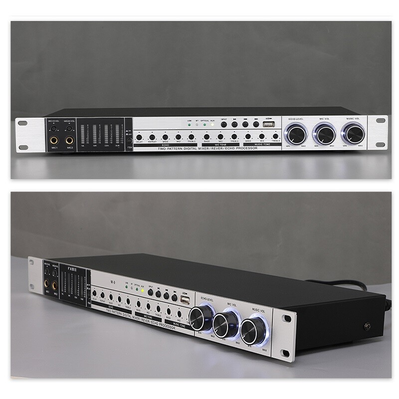 New Karaoke Pre-Effects KTV Professional Digital Audio Echo Effect Processor DSP