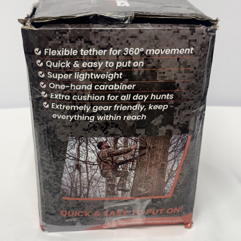 Hunters Elite True Timber Harness HE3100 Size Small/medium By Malta Dynamics