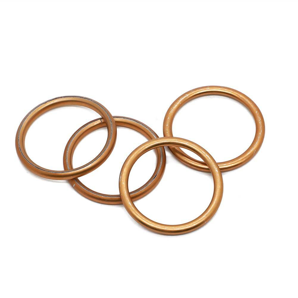 4 Pack Exhaust Gasket for Honda CB750A CB750C CB750F CB750K CB750SC CB750L
