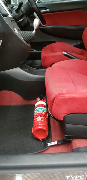 Fire Extinguisher Bracket Suits Honda Integra DC5