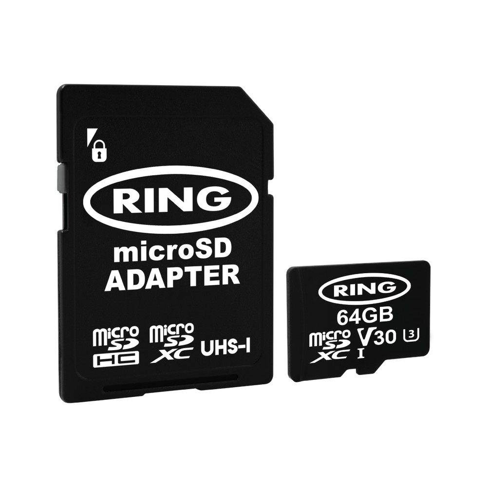Ring 64GB Micro SD Card with Adapter