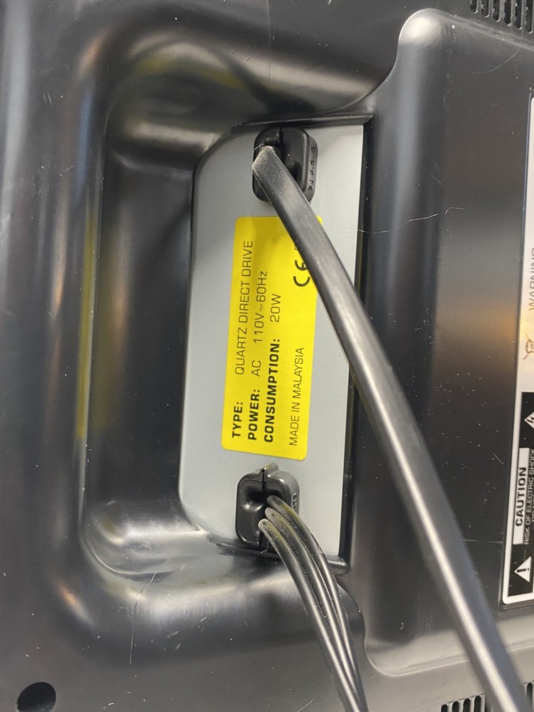 Numark Dj Manual Turntable TT-1625 (tested) See Description.