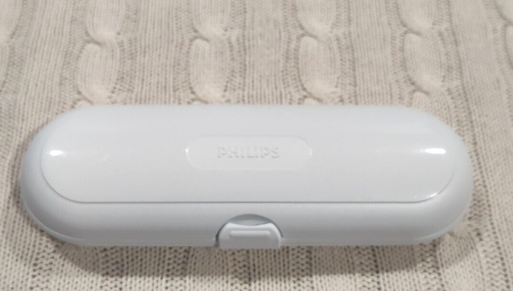 White Philips Sonicare Toothbrush Case Holder Plastic