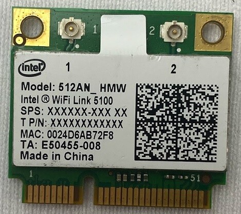 Intel 512AN_HMW WIFI Link Adapter