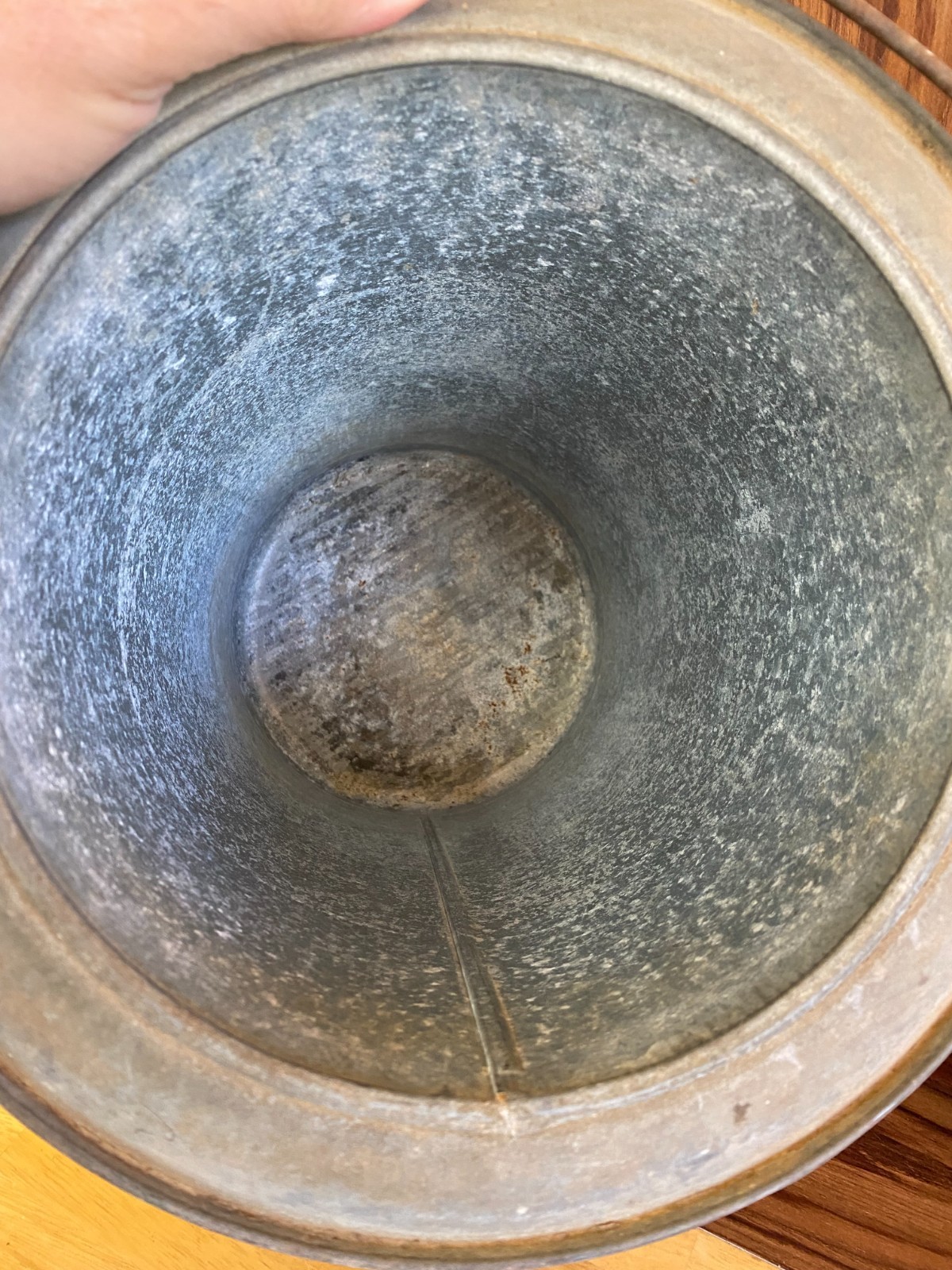 WOW NO SPOUT RARE Igloo Galvanized Metal 3 Gallon Vtg Cooler Water Dispenser Jug