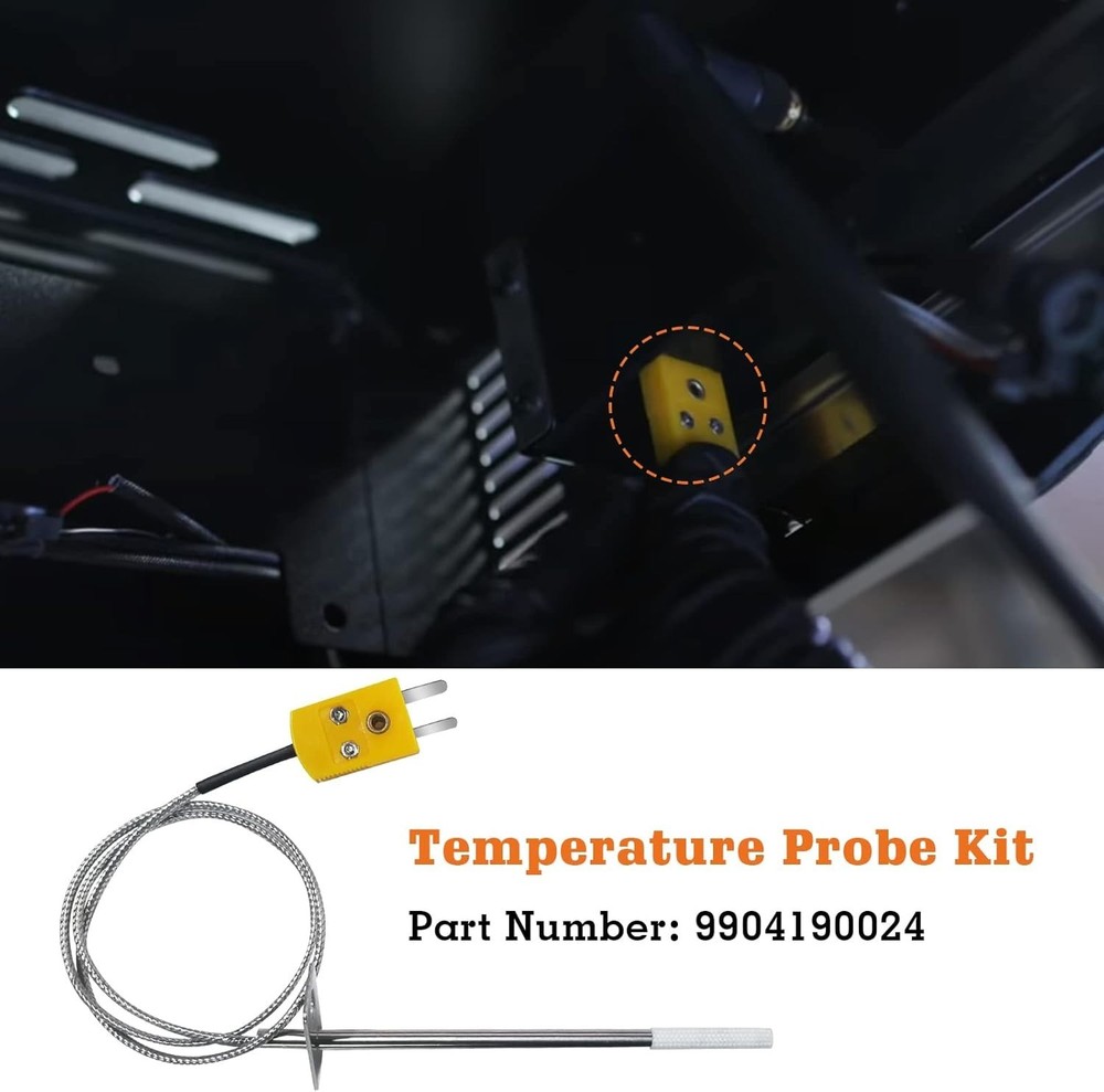 Replacement Temperature Probe Kit for Masterbuilt Gravity Series Grills 4" St...