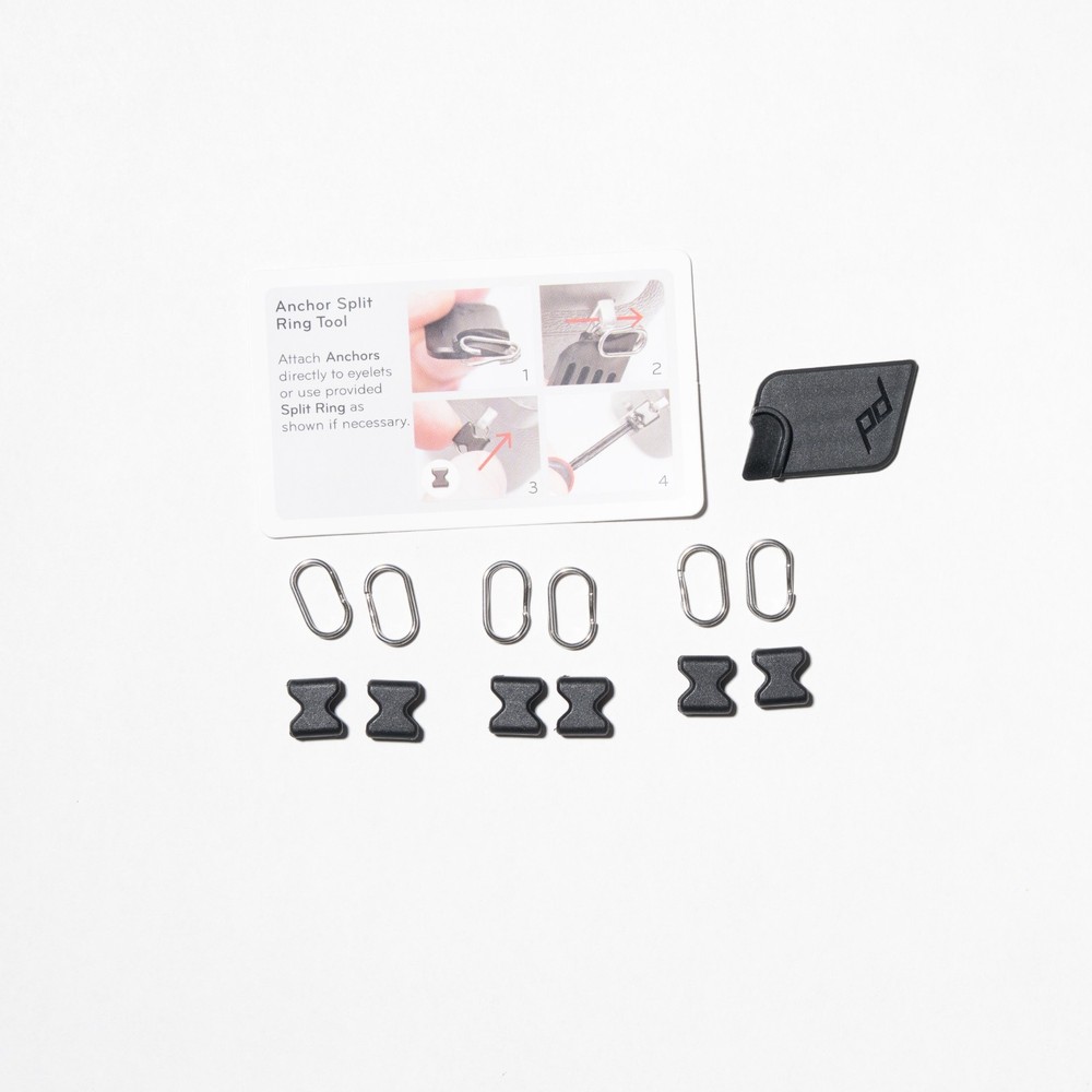 Peak Design Split Ring Mount Accessory Kit for Photo Camera / Anchors