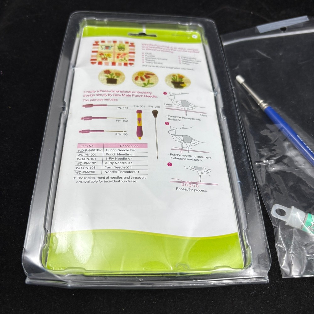 Quilting Straw Needles Size 11 Punch Needle Set