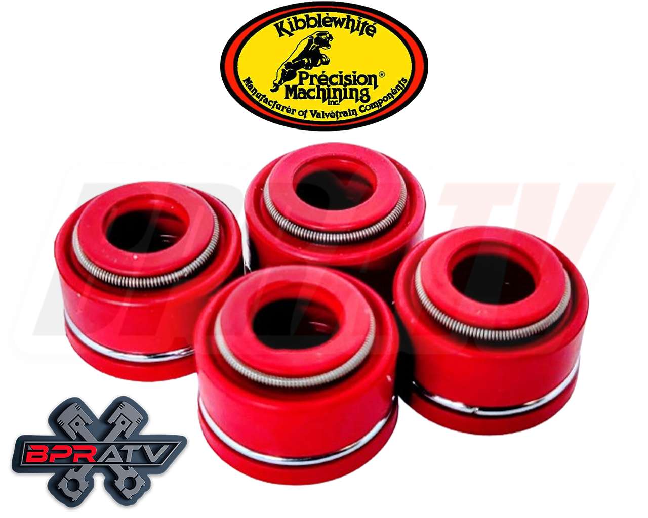 Polaris Predator 500 Kibblewhite Head Intake Exhaust Valve Guides & Viton Seals