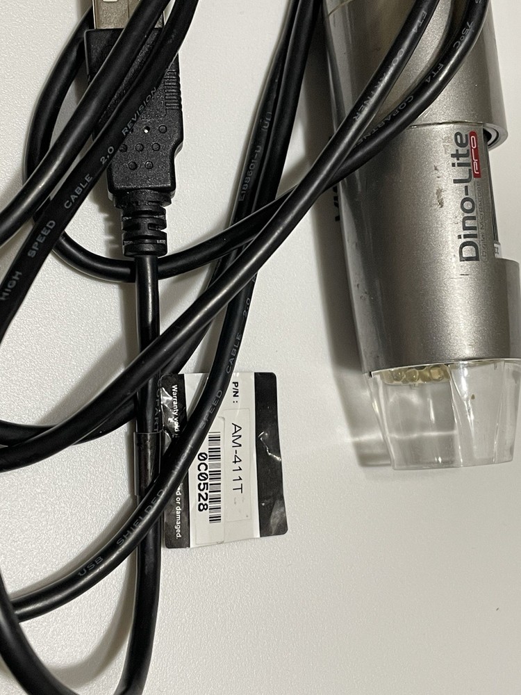 Dino-Lite Digital Microscope Pro AM-411T with Stand