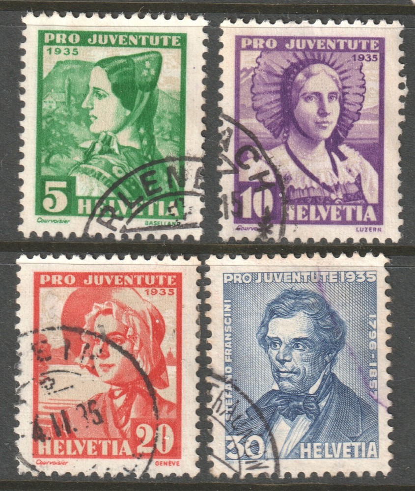 SWITZERLAND 1935 CHILD WELFARE