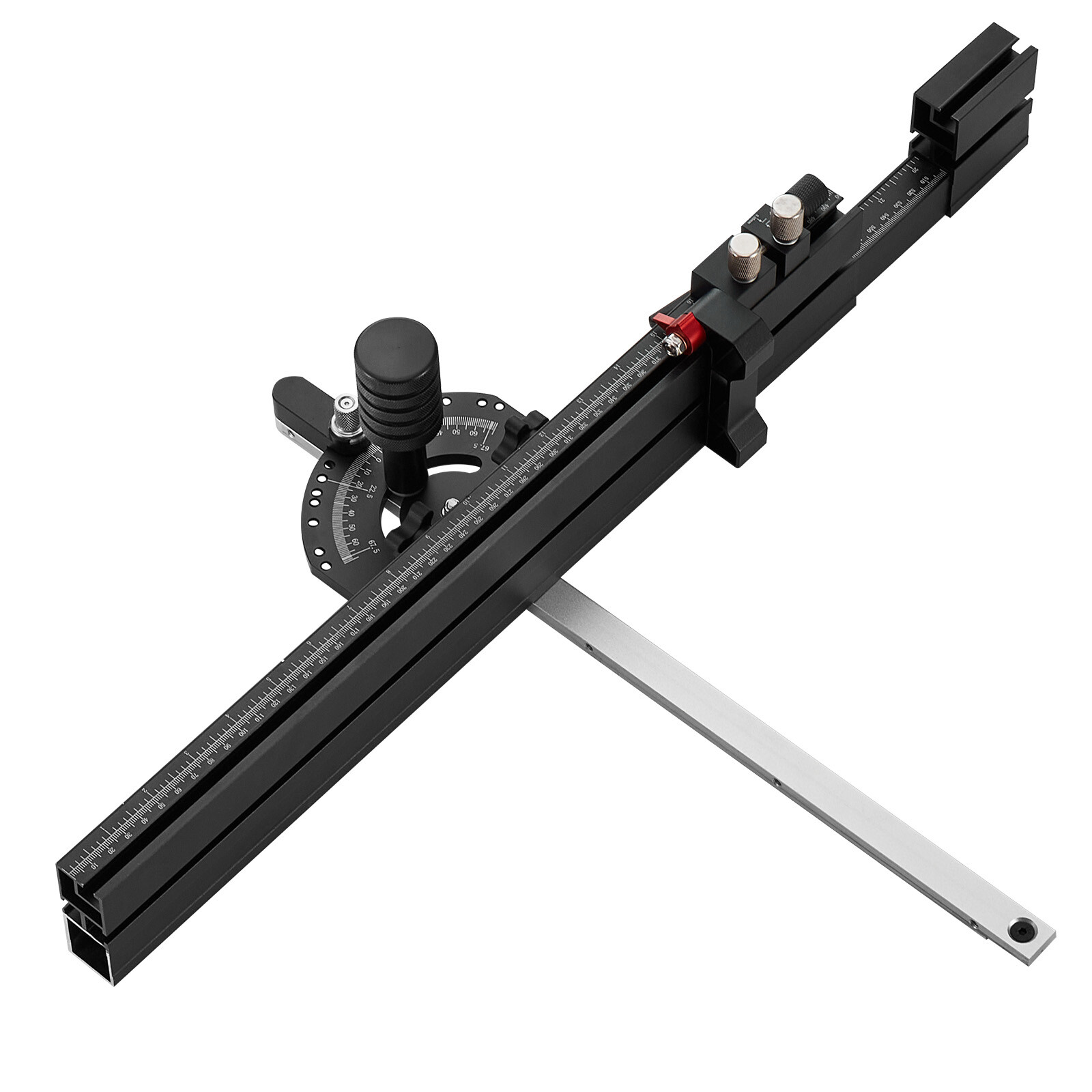 VEVOR Precision Table Saw Miter Gauge Standard Slot 3/4''x3/8'' 19-35 in Grating