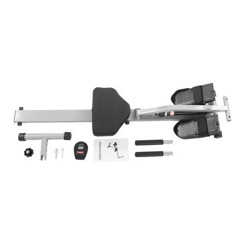 Rowing Machine Fitness Freestanding Adjustable Foldable Rowing Exercise Machine