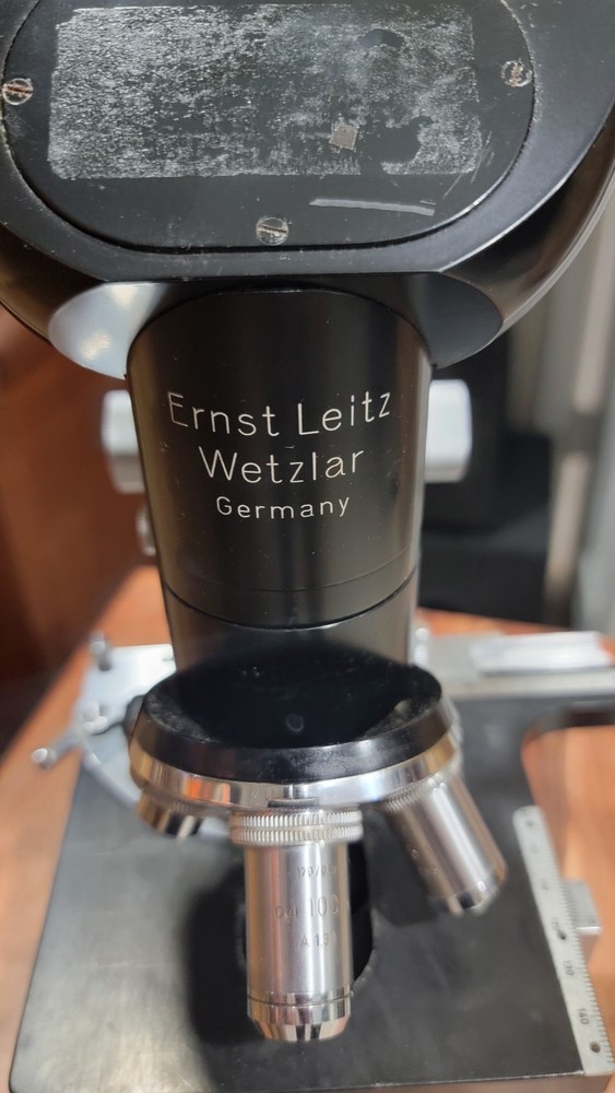 Ernst Leitz Wetzlar Microscope Vintage Leitz Microscope