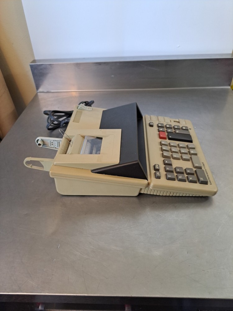 Texas Instruments TI-5160 II Electronic Calculator Adding Machine Tested Working