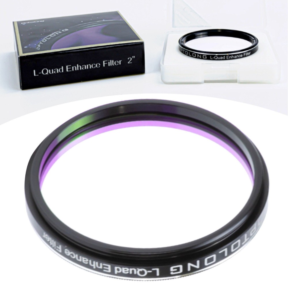 2" L-Quad Enhance Filter for Continuous Spectral Target/Light Polluteou