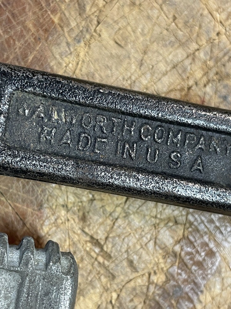 PAIR Vintage Pipe Wrench Plumbers Tool MONKEY WRENCH
